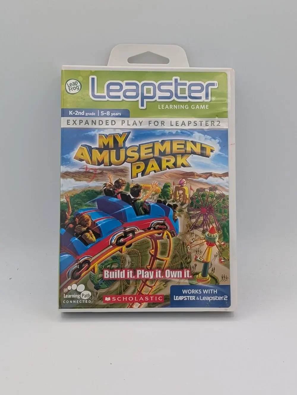 LeapFrog Leapster Learning Game My Amusement Park Expanded Play Leapster2 MIB
